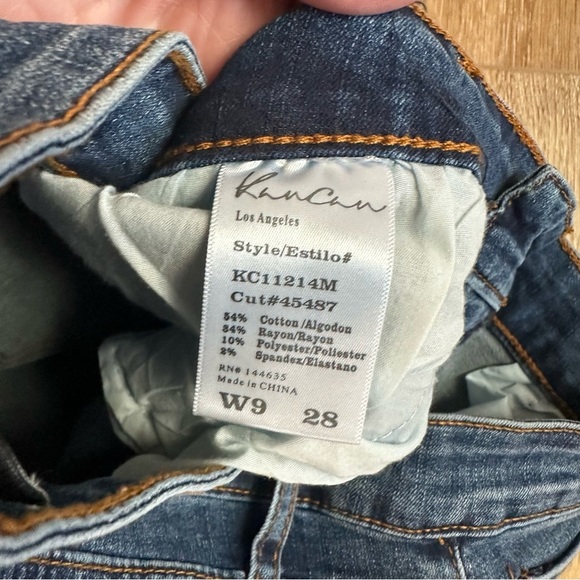 KanCan Women’s Mid-Rise Medium Wash Skinny Denim Jeans Size W9 28 NWT - Picture 6 of 8